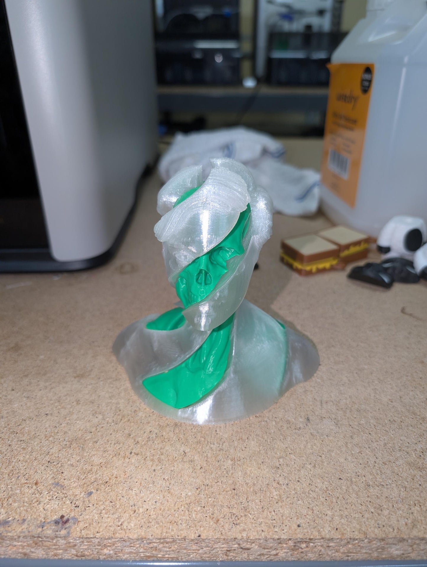 Whirl's Anatomy - 3D Printed Anatomical Fidget Toy for Art Lovers & Stress Relief