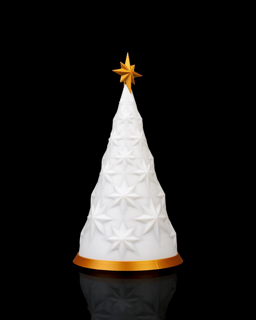 Guiding Light Christmas LED Tree Lamp with Warm Candle Glow