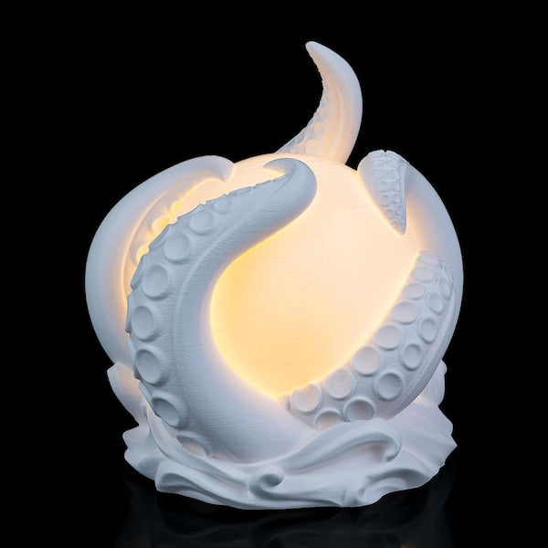 Abyss Sphere 3D printed table lamp