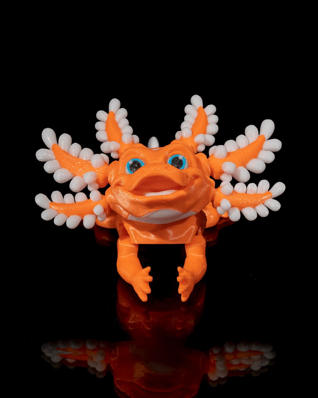 Dandy Candy 3D Printed Axolotl Toy: Articulated Fidget Sensory Friend