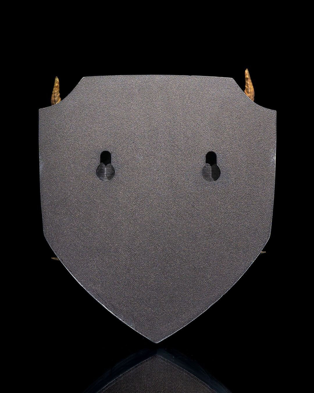 Western Dragon Head Trophy Wall Mount- 3D Printed, Ready to Paint