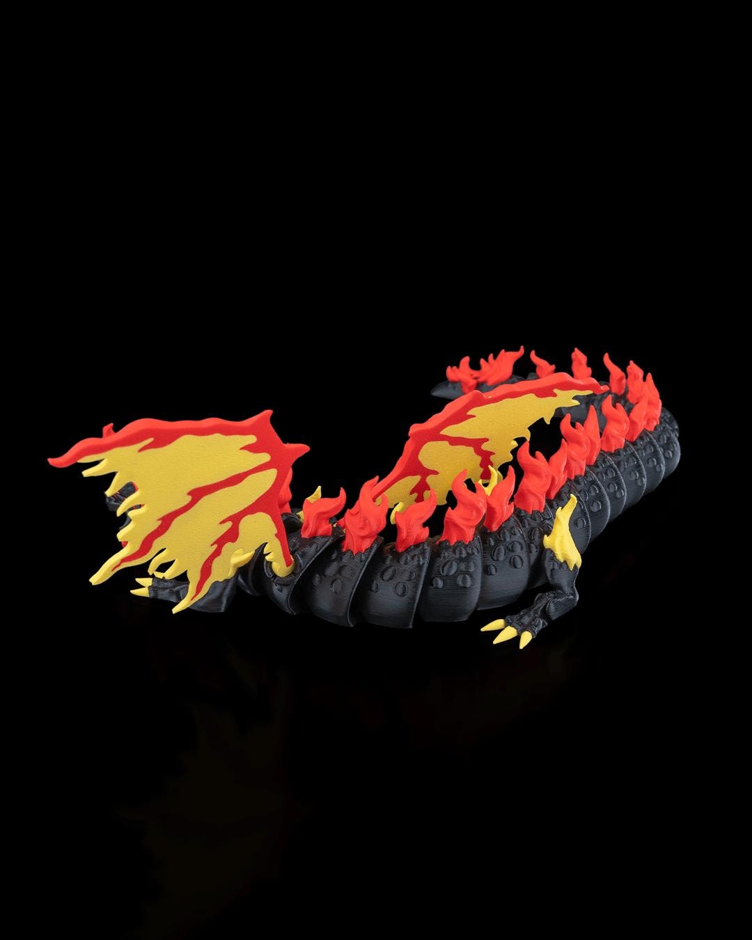 Scorchwing Tyrant Dragon: Articulated 3D Printed Fantasy Creature