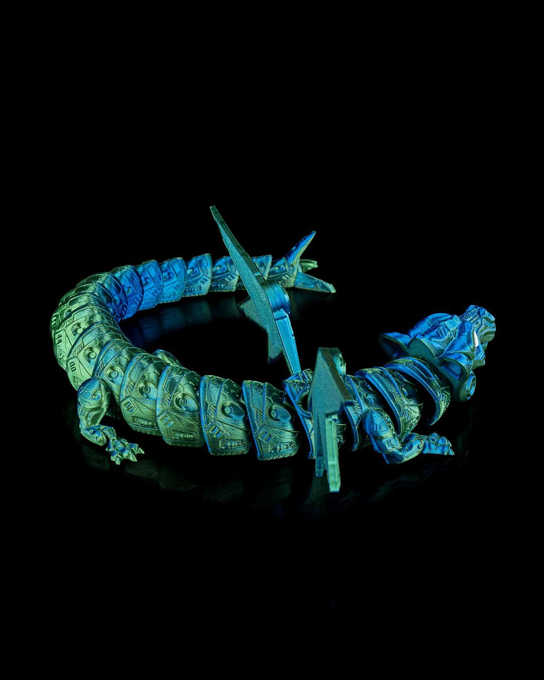 Iron Sentinel : Flexible 3D Printed Fantasy Toy