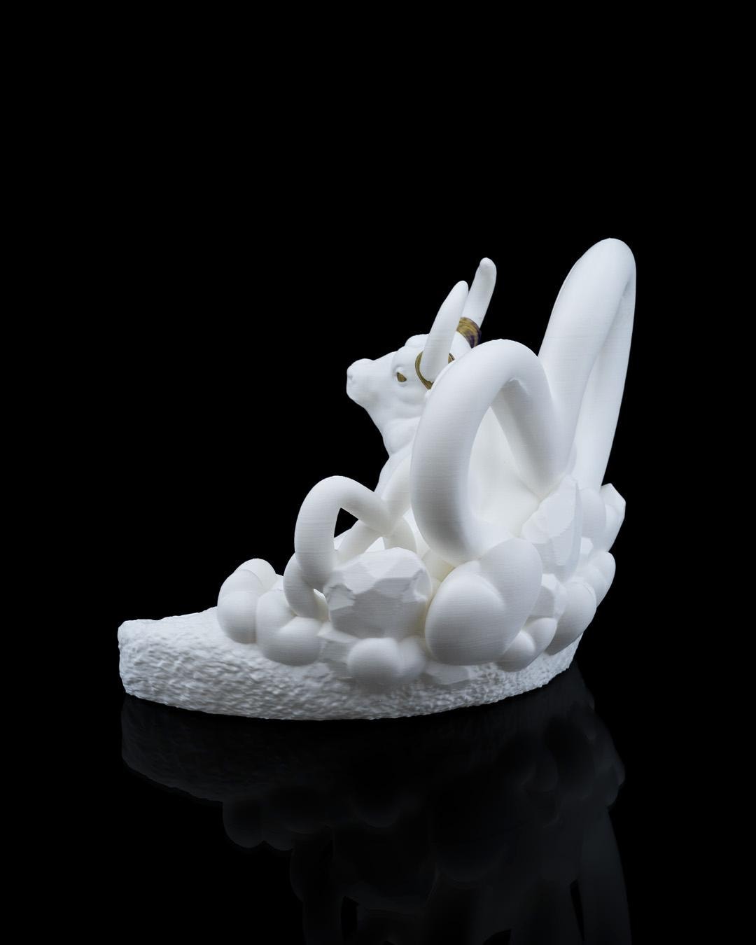 Taurus Statue | Hand-Painted Astrology Decor | Unique Horoscope Gift