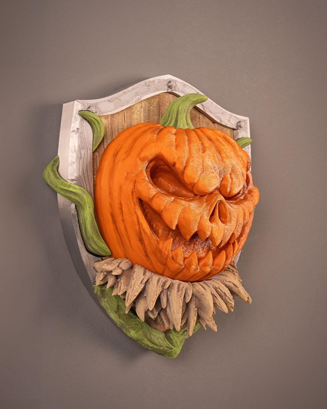 Haunted Pumpkin - Halloween Trophy