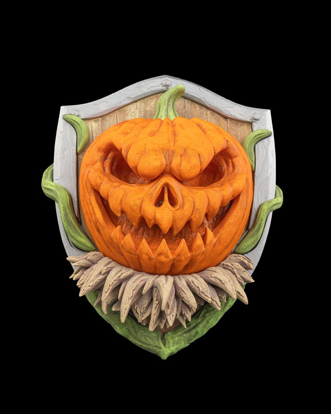 Haunted Pumpkin - Halloween Trophy