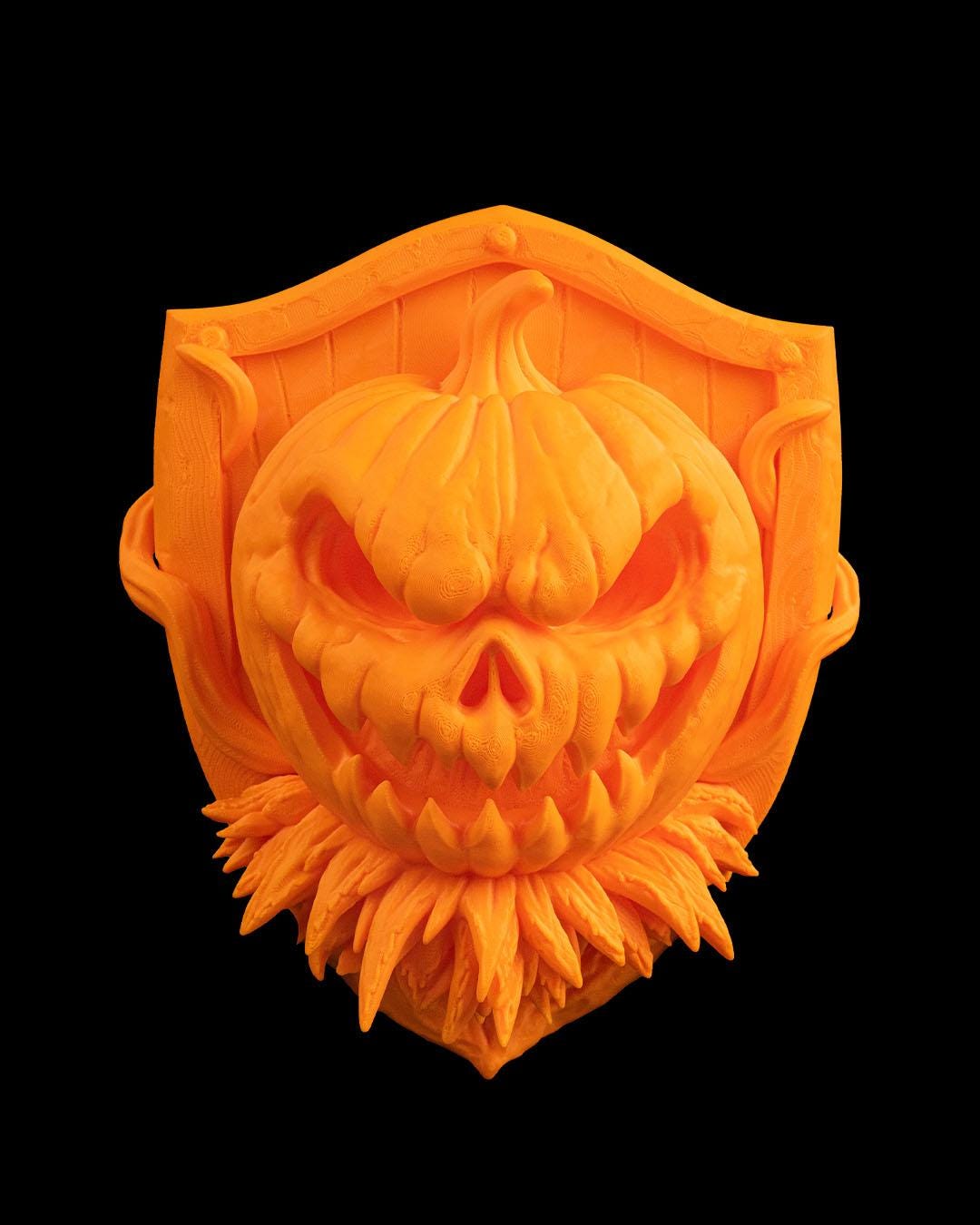 Haunted Pumpkin - Halloween Trophy