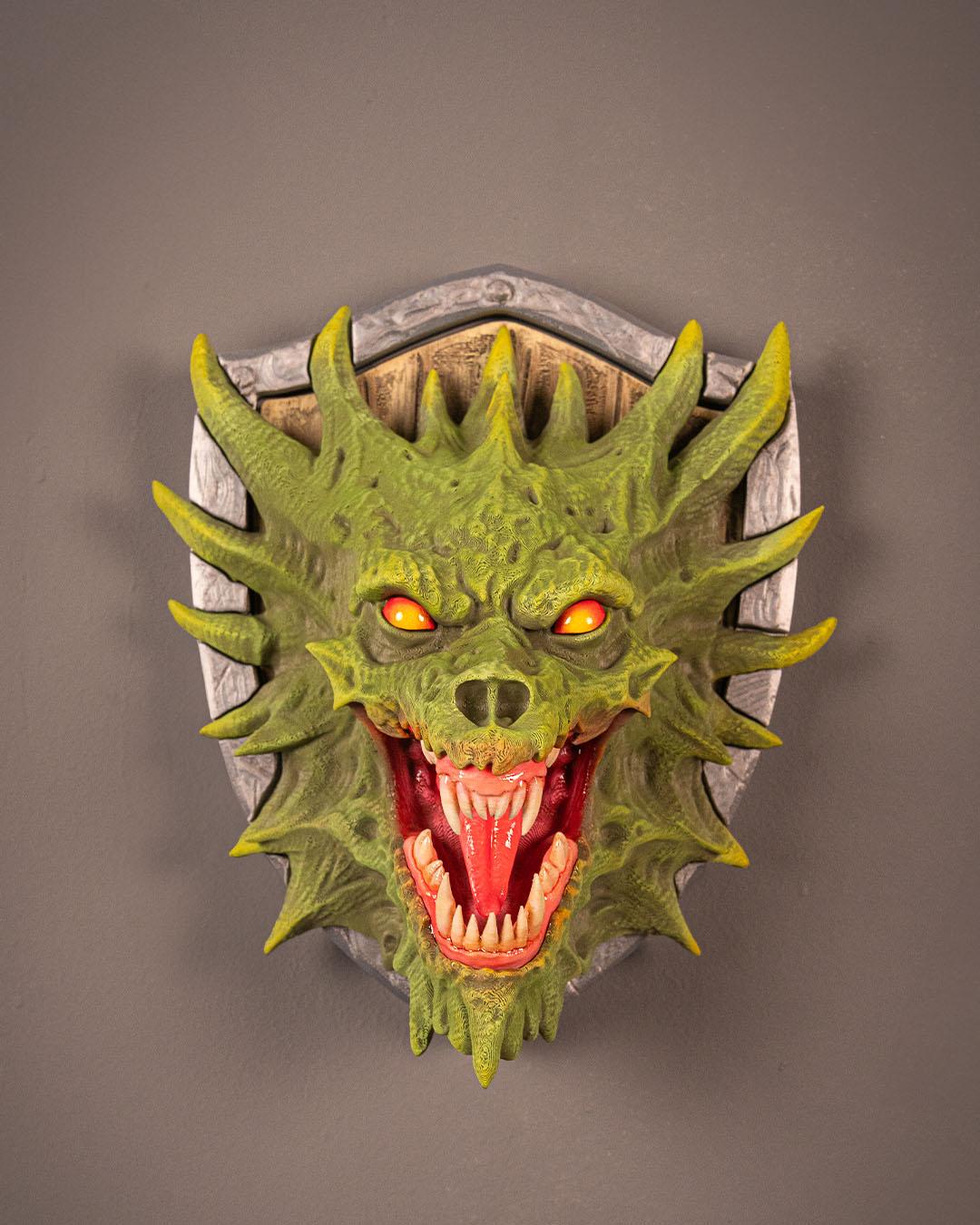 Toxic Dragon - Halloween Trophy