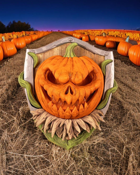 Haunted Pumpkin - Halloween Trophy