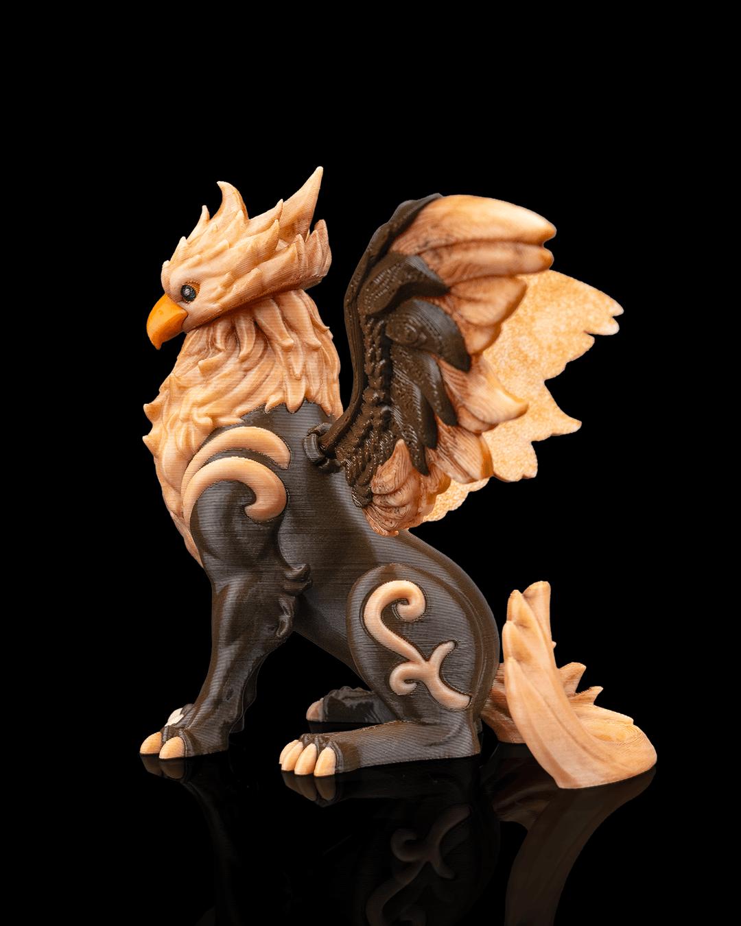Tempest, the Sky Griffin | Mythical Creature Statue | Collectible Miniature | Tabletop & Shelf Decor