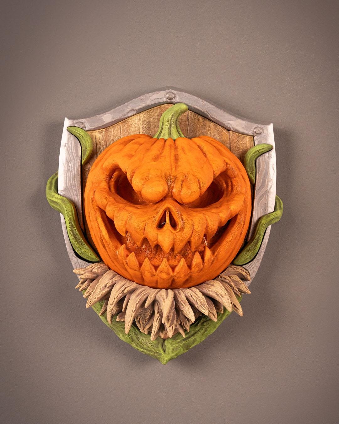 Haunted Pumpkin - Halloween Trophy