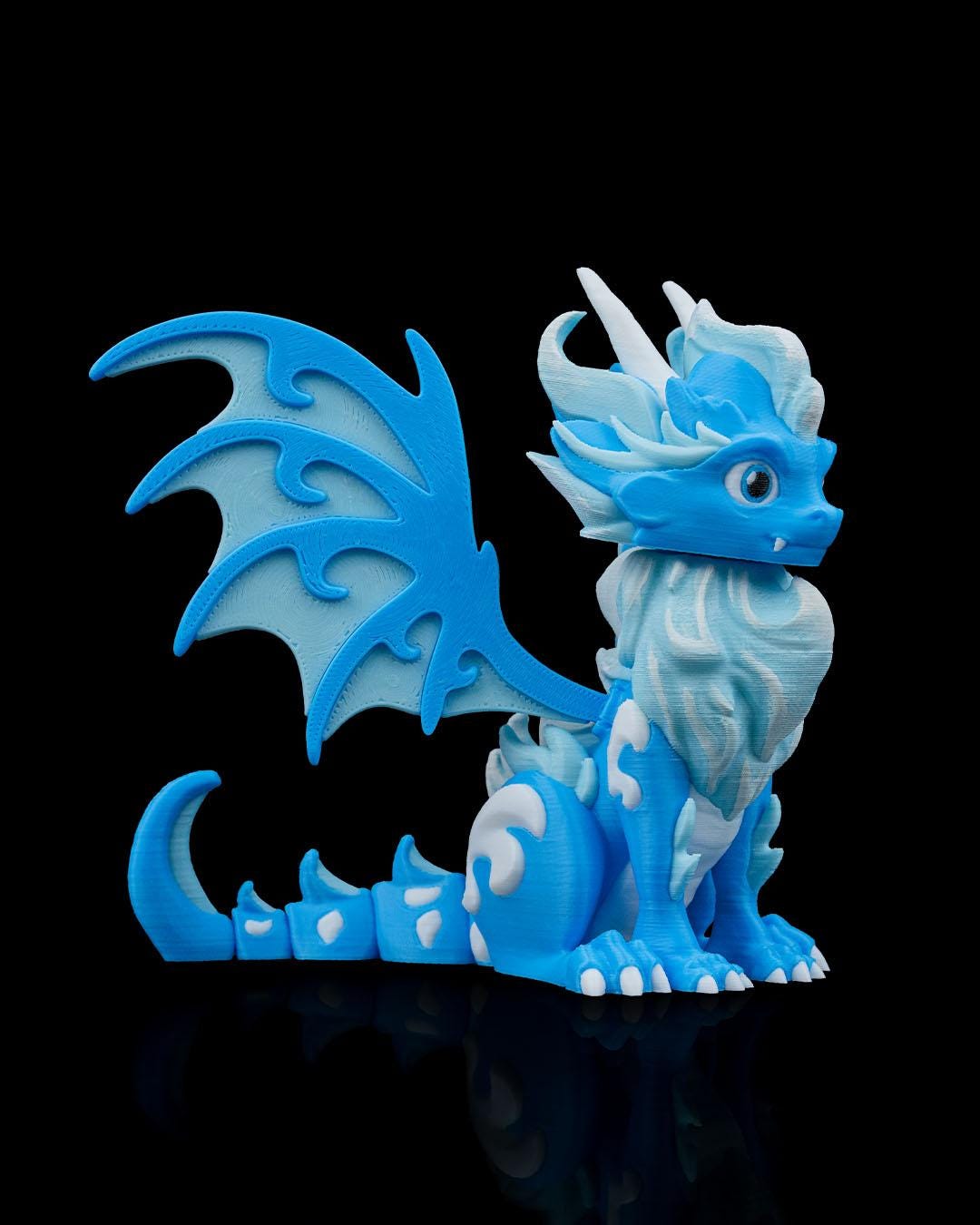 Aurelius, the Ancient Dragon | Mythical Creature Statue | Collectible Miniature | Tabletop & Shelf Decor