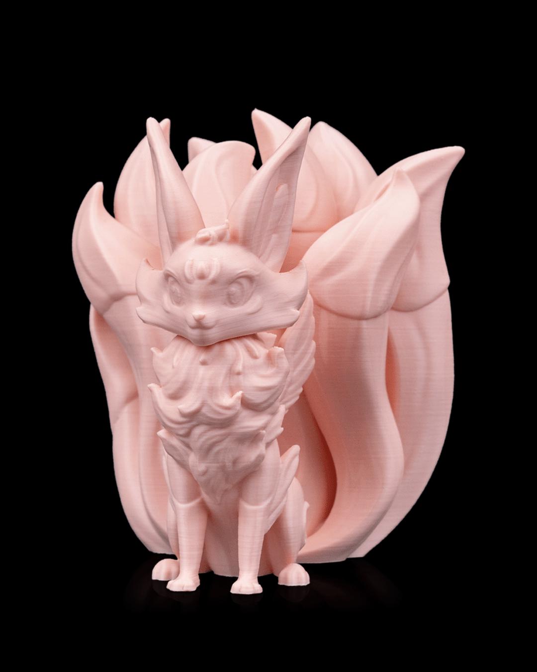 Kitsura, the Spirit Fox | Mythical Creature Statue | Collectible Miniature | Tabletop & Shelf Decor