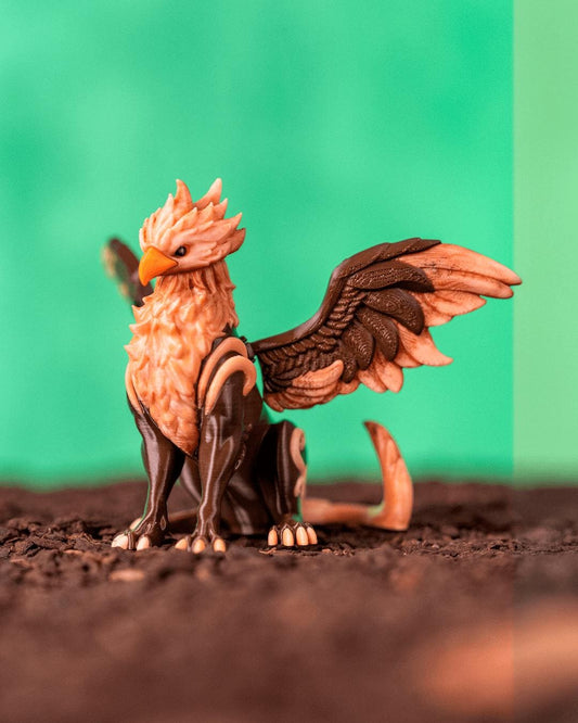 Tempest, the Sky Griffin | Mythical Creature Statue | Collectible Miniature | Tabletop & Shelf Decor