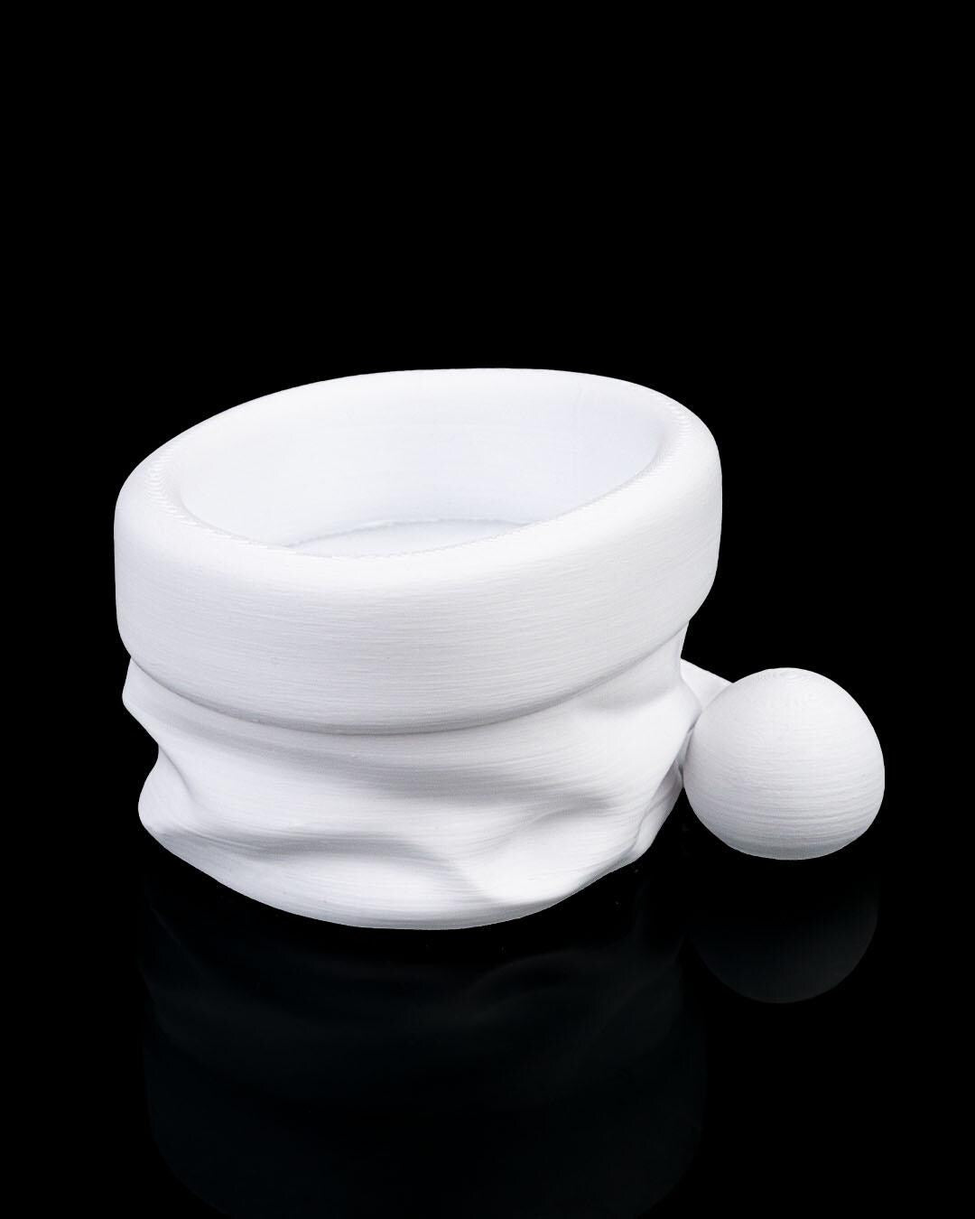 Santa Hat Bowl –Candy Container Festive Christmas Decoration