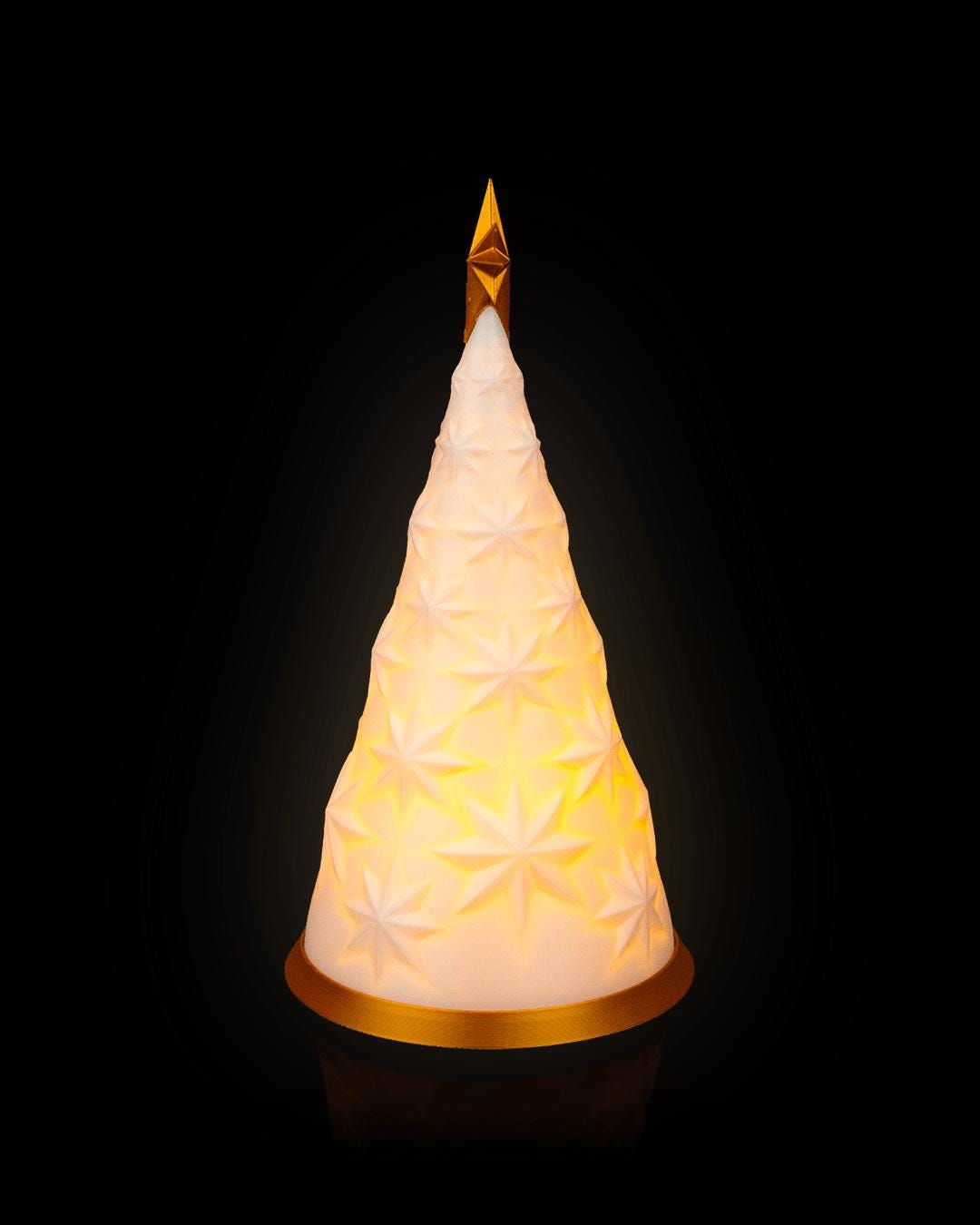 Guiding Light Christmas LED Tree Lamp with Warm Candle Glow