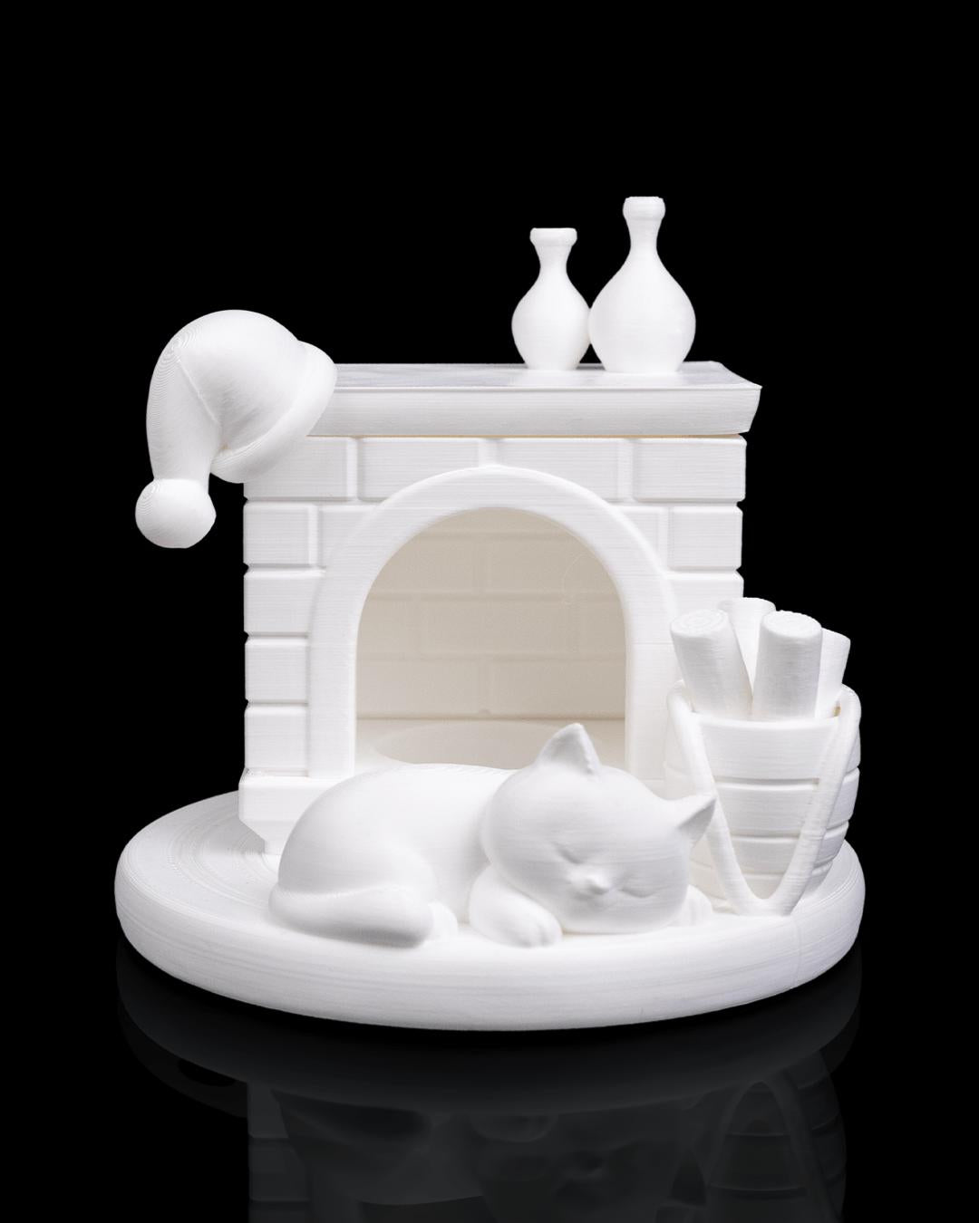 Kitty Night Night - Table Lamp - Christmas LED Candle Decor