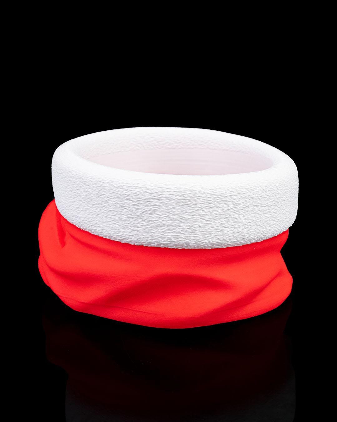 Santa Hat Bowl –Candy Container Festive Christmas Decoration