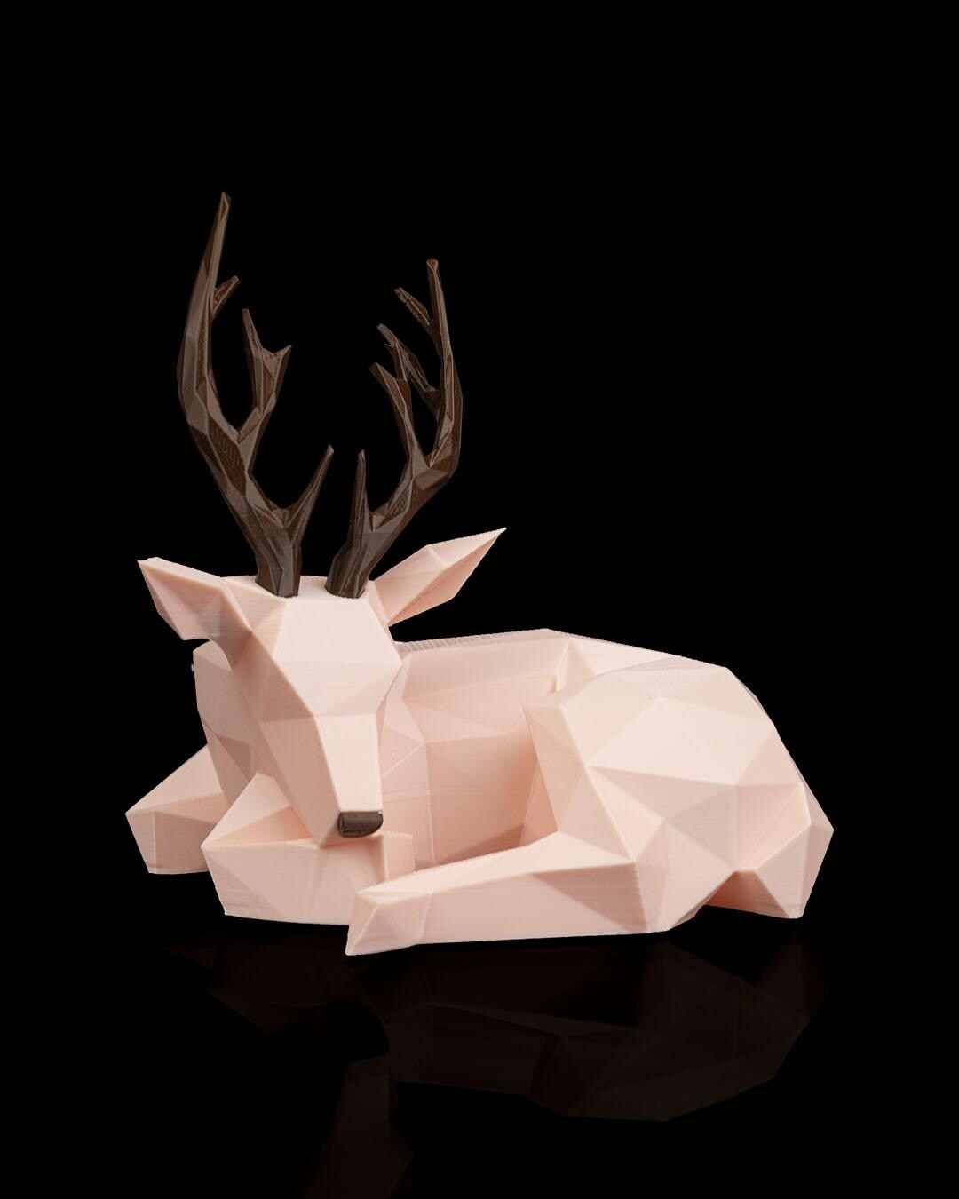 Glowing Reindeer - Table Lamp - Christmas LED Candle Decor Collection