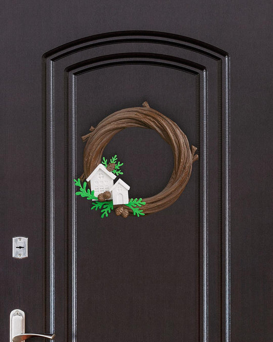 Naturally Merry - Vibrant 3D Printed Christmas Wreath Collection