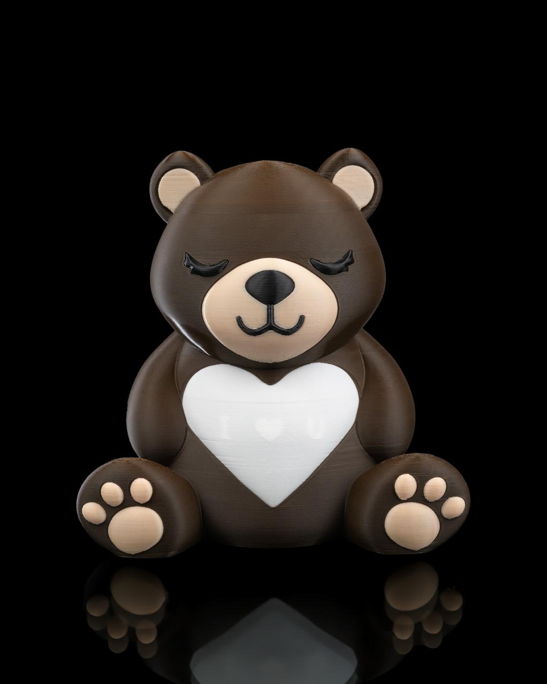 Light-Hearted Bear Light Decor | LED Candle Glow