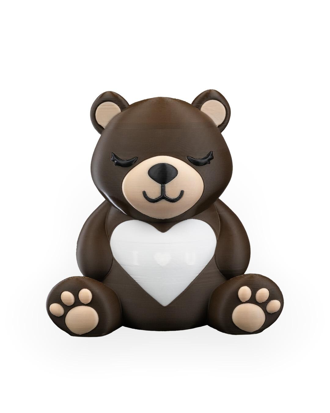 Light-Hearted Bear Light Decor | LED Candle Glow