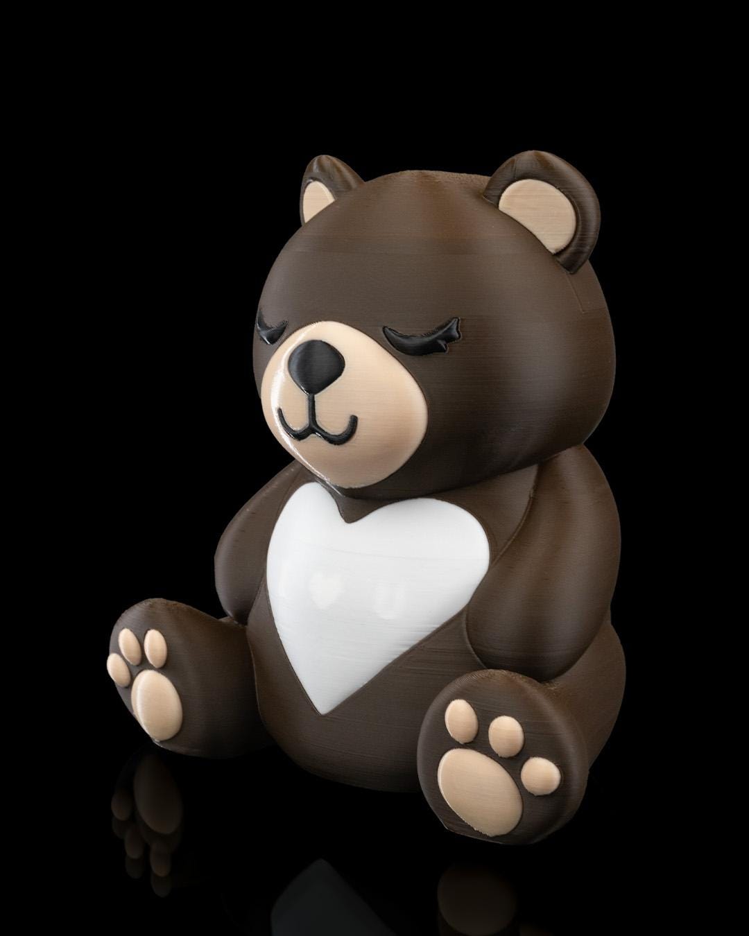 Light-Hearted Bear Light Decor | LED Candle Glow