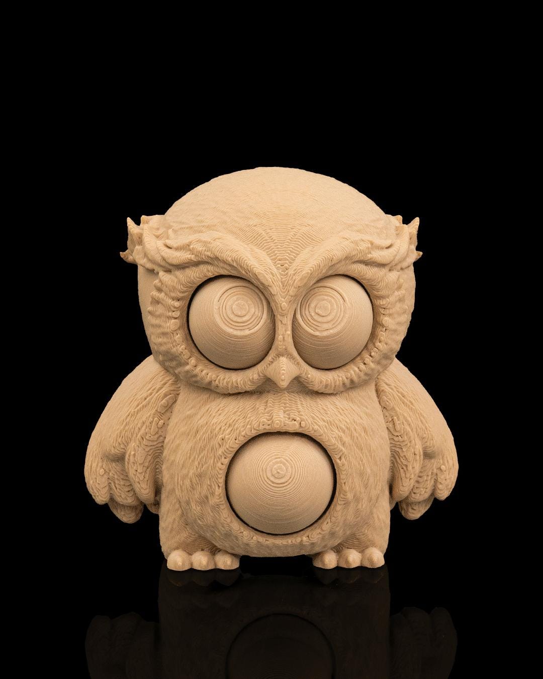 Whoo's belly - fidget toys