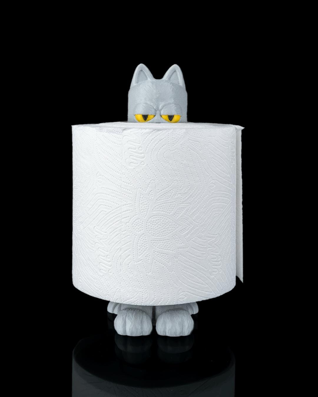 Cat in a Roll - Toilet Paper Holder