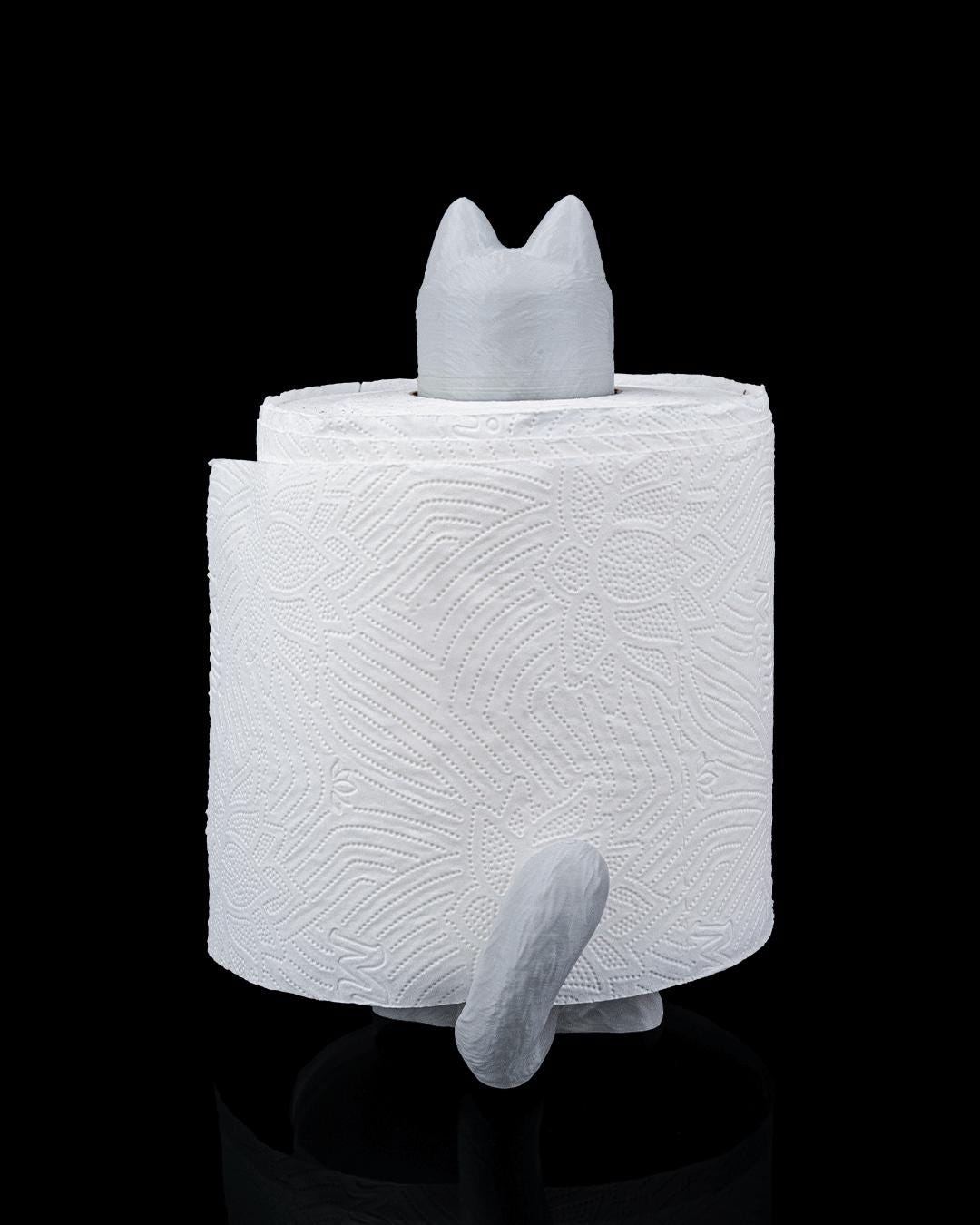 Cat in a Roll - Toilet Paper Holder