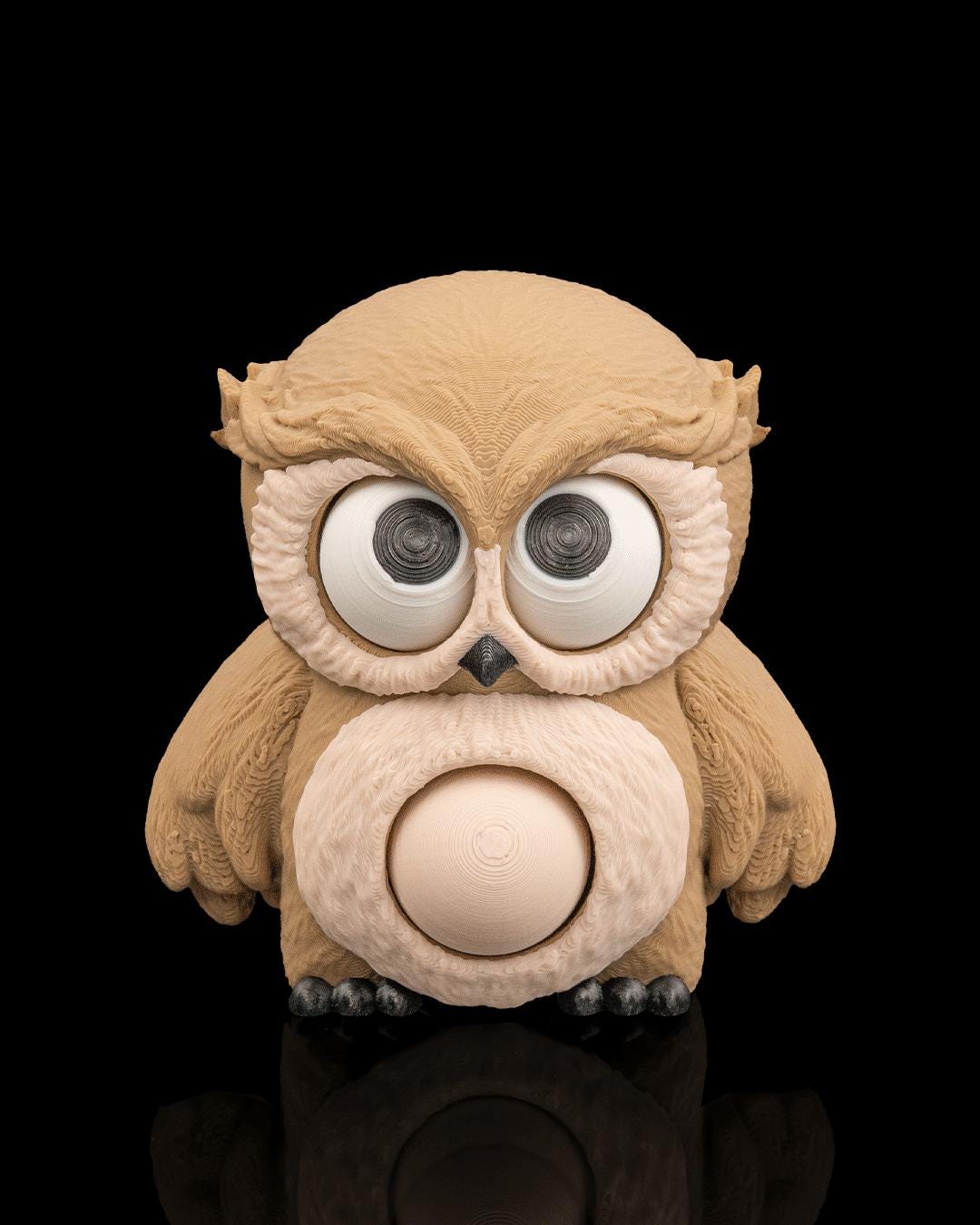 Whoo's belly - fidget toys