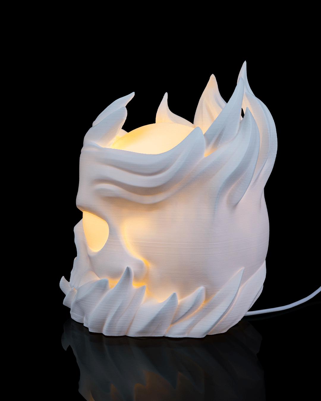 Skull Sphere - Table Lamp
