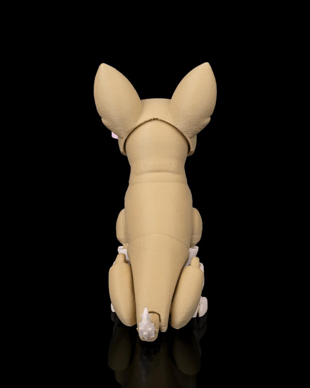 Articulated Chihuahua Figurine, Flexible 3D Printed Fidget Dog Toy, Custom Color Chihuahua Desk Decor, Gift for Dog Mom & Chihuahua Lover