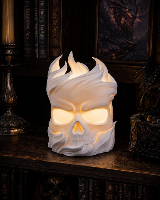 Skull Sphere - Table Lamp