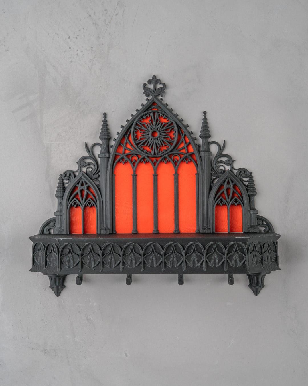 Sanctuary - Gothic Church Wall Mounted Key Holder