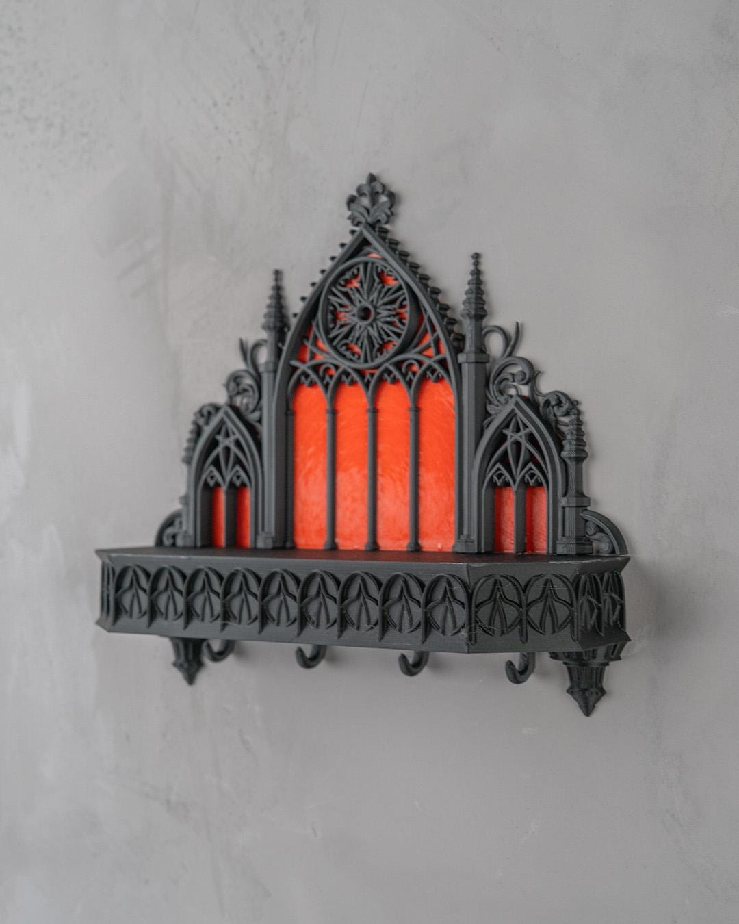 Sanctuary - Gothic Church Wall Mounted Key Holder