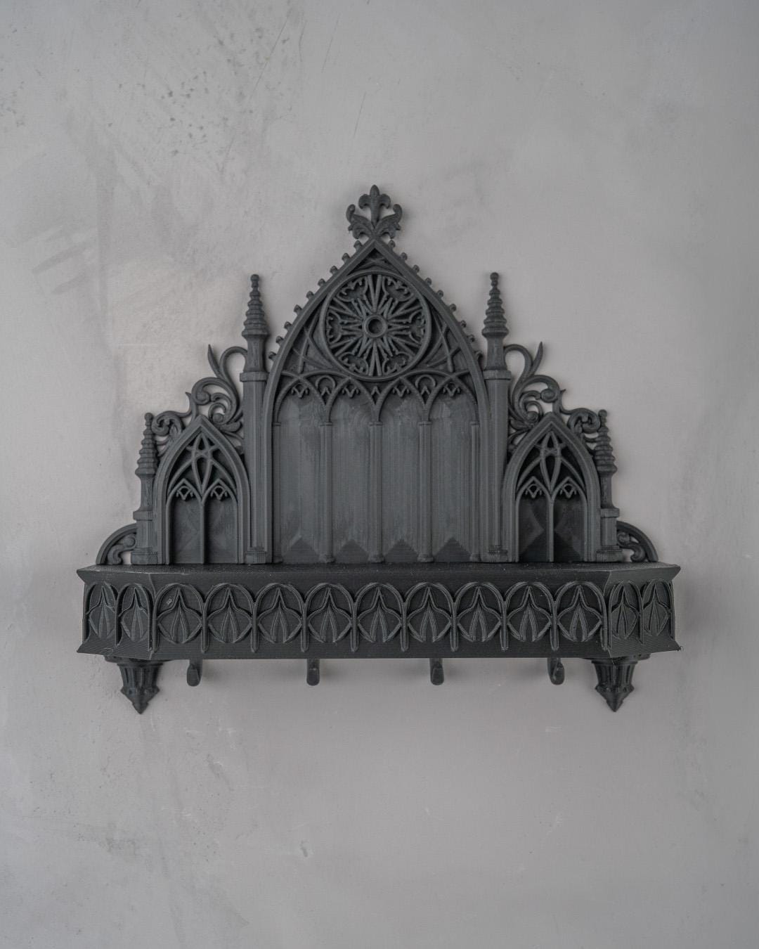 Sanctuary - Gothic Church Wall Mounted Key Holder