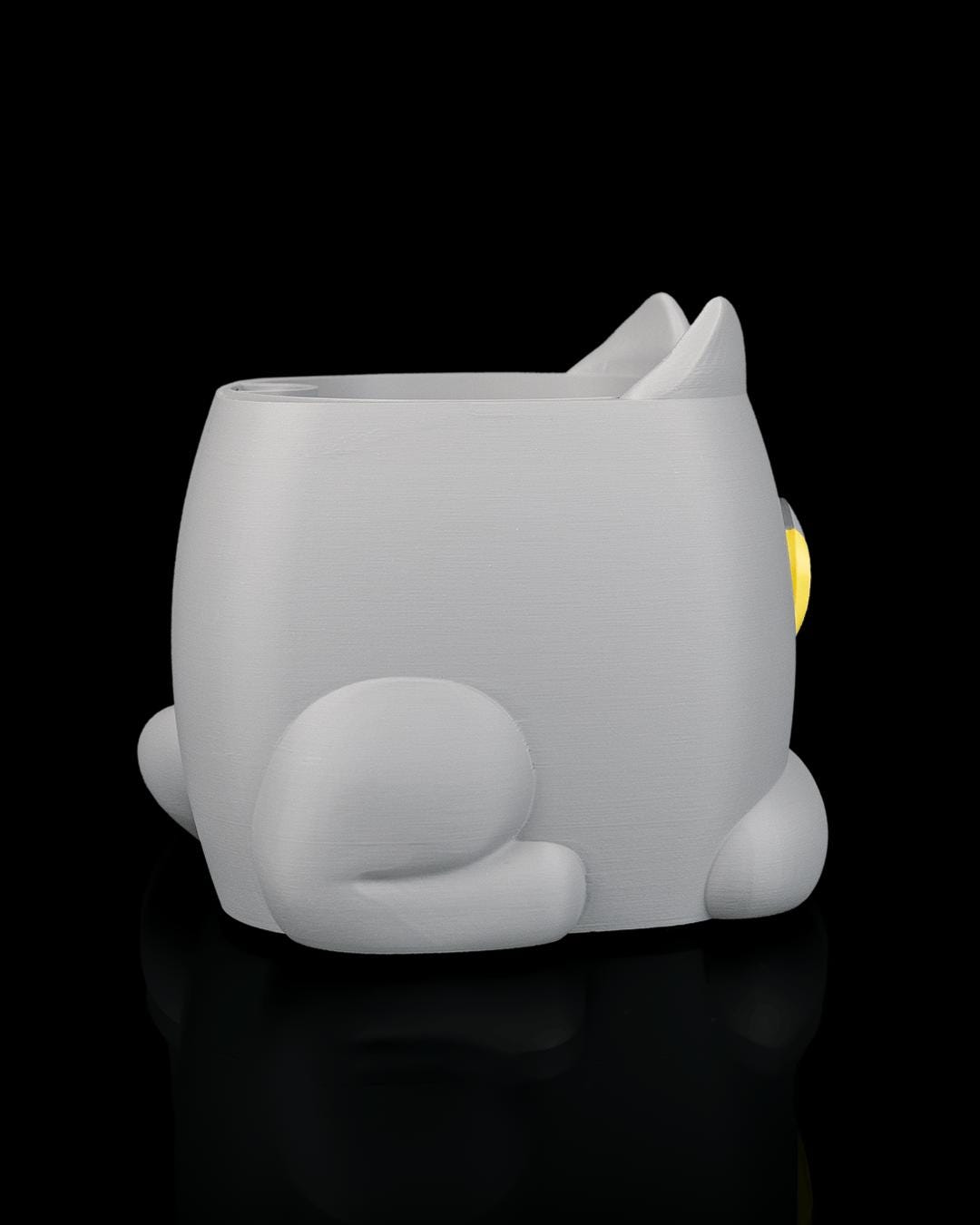 Grumpy Kitty - Planter