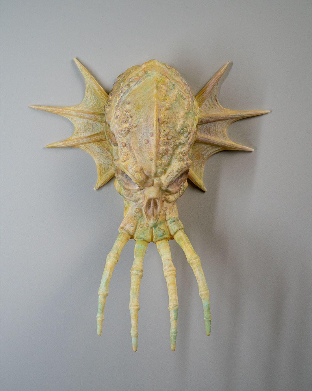 Green Dragon Skull – Fantasy Display Piece