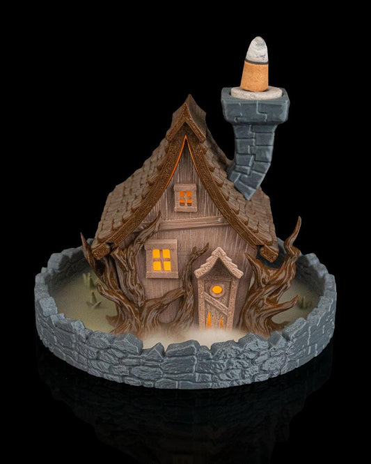 Ghost Manor Fantasy Table Lamp Colorful Ambient Light, Magical Home Decor, Enchanted Bedroom Lighting, Mythical Gift, Wh