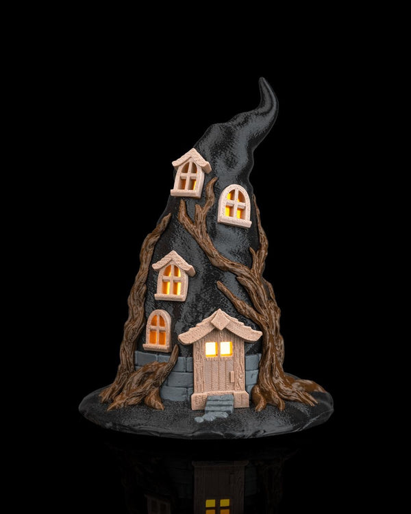 Witchstead Fantasy Table Lamp Colorful Ambient Light, Magical Home Decor, Enchanted Bedroom Lighting, Mythical Gift, Whi