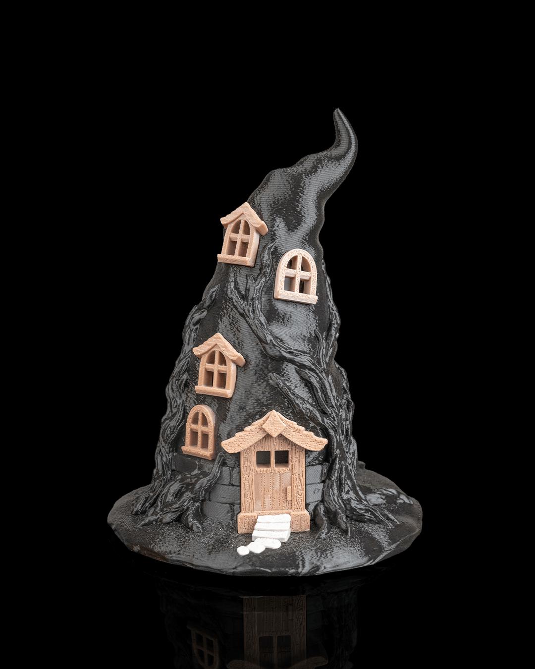 Witchstead Fantasy Table Lamp Colorful Ambient Light, Magical Home Decor, Enchanted Bedroom Lighting, Mythical Gift, Whi