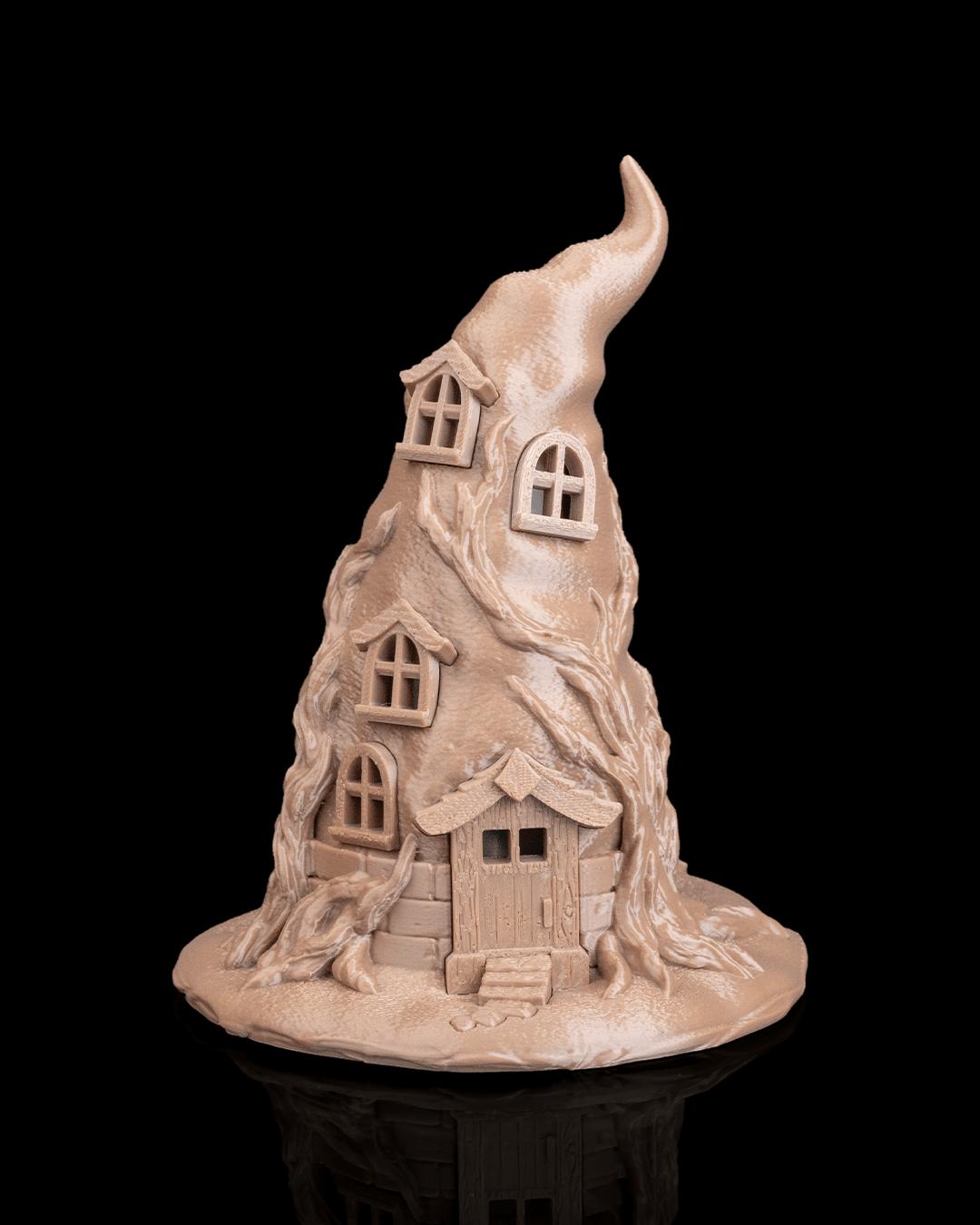 Witchstead Fantasy Table Lamp Colorful Ambient Light, Magical Home Decor, Enchanted Bedroom Lighting, Mythical Gift, Whi
