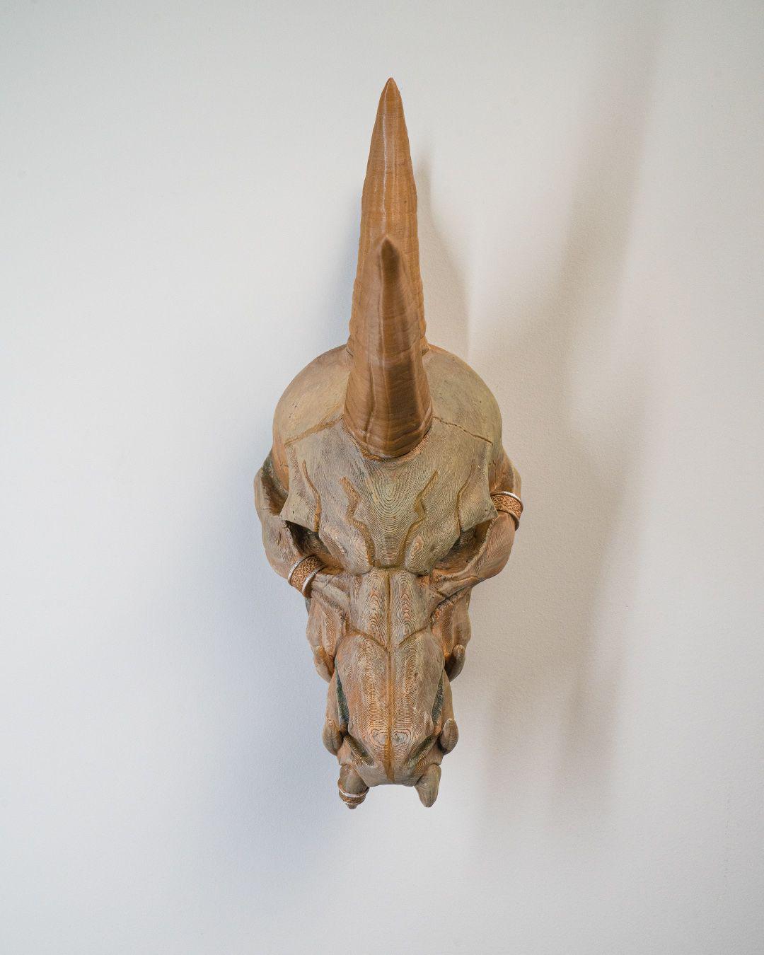 Black Dragon Skull – Multicolor Fantasy Display Piece