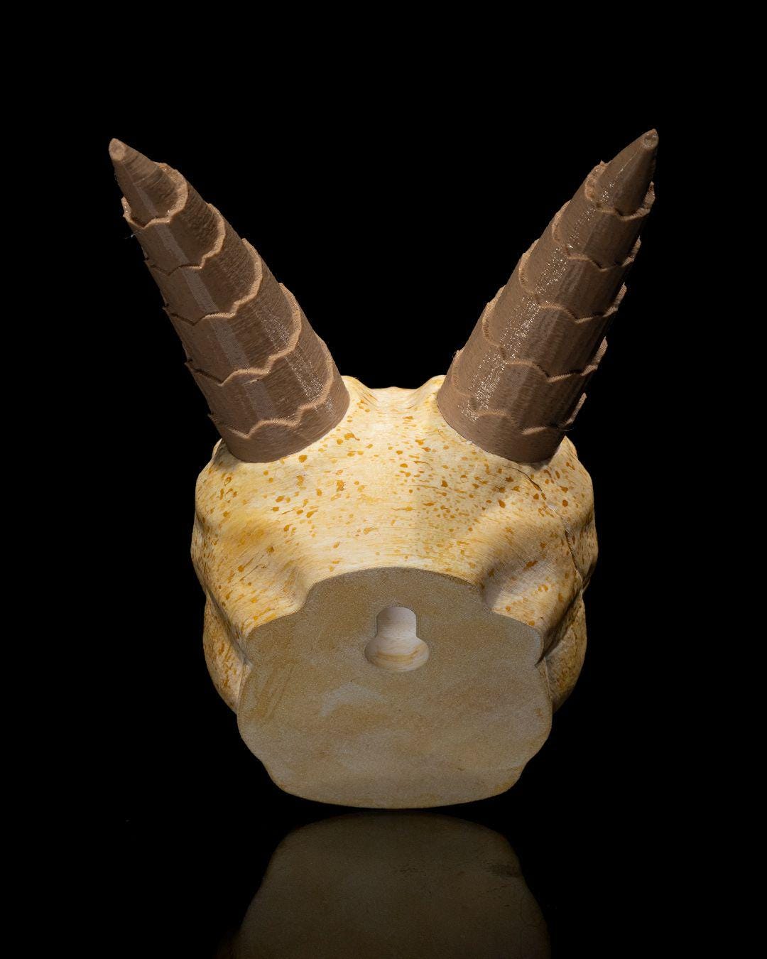 Silver Hatchling Skull –  Fantasy Display Piece