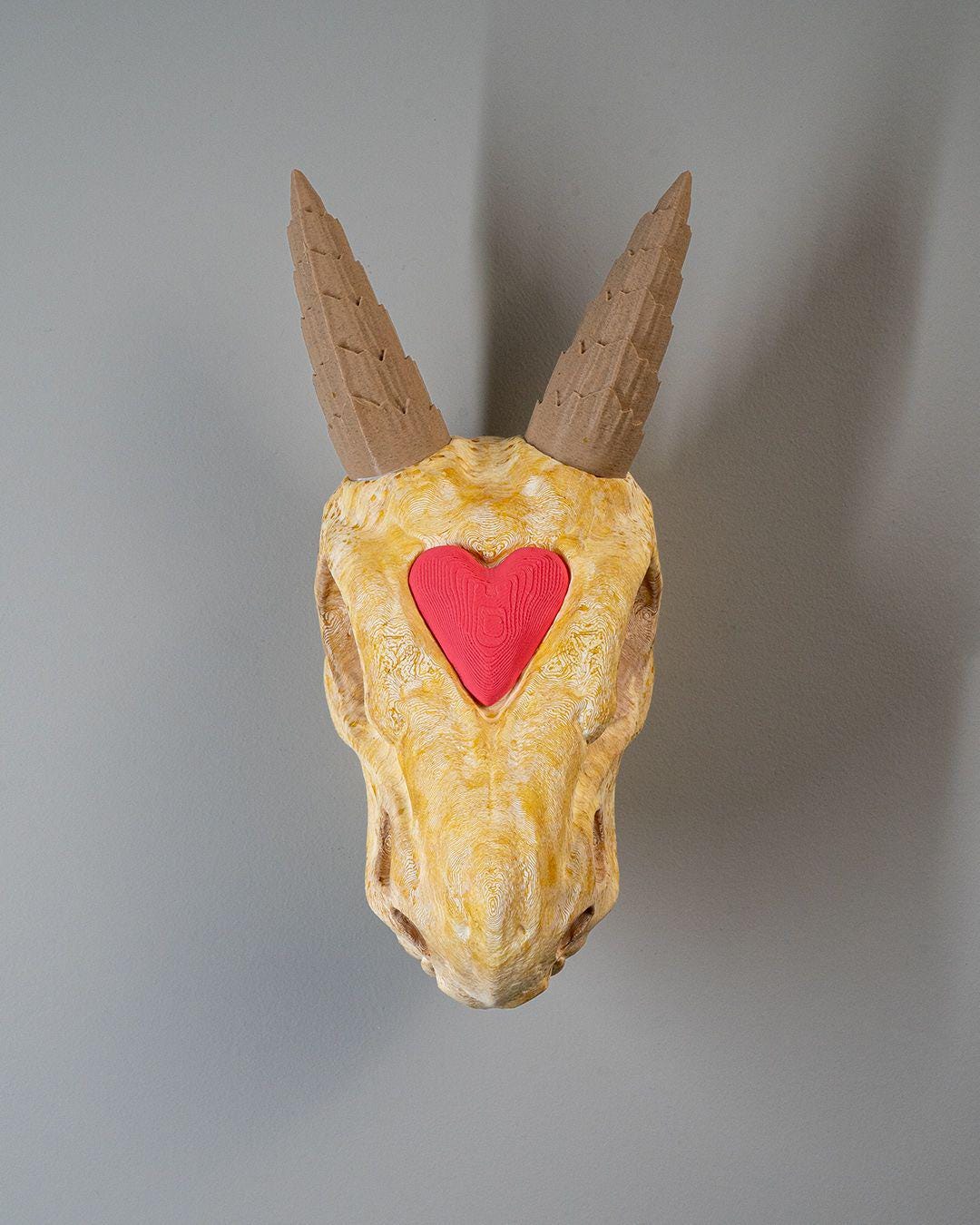 Silver Hatchling Skull –  Fantasy Display Piece