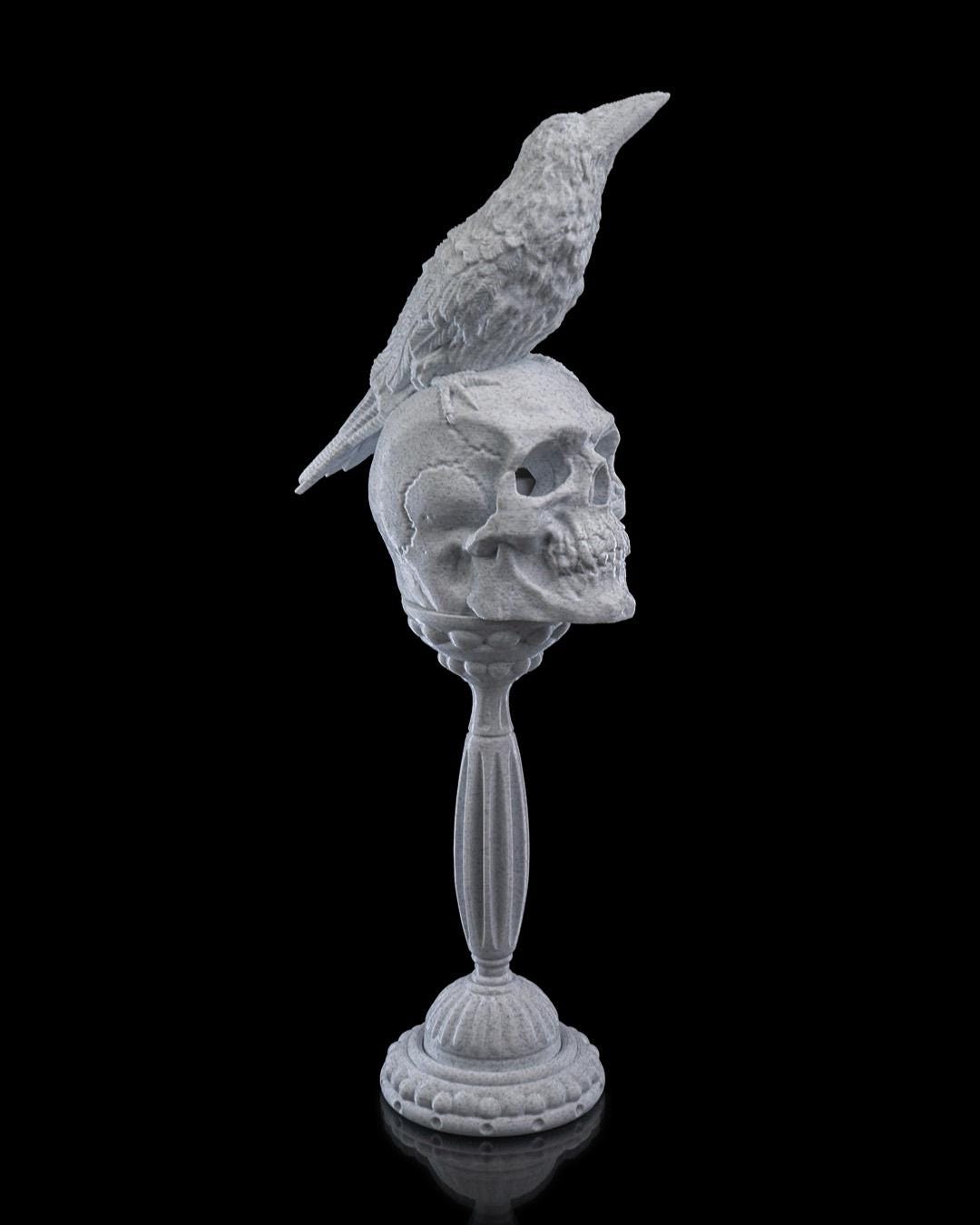 Reaper’s Glow Candle Holder, Halloween Spooky Party Decoration, Whimsical Seasonal Display, Haunted House Accent, Fun Fa
