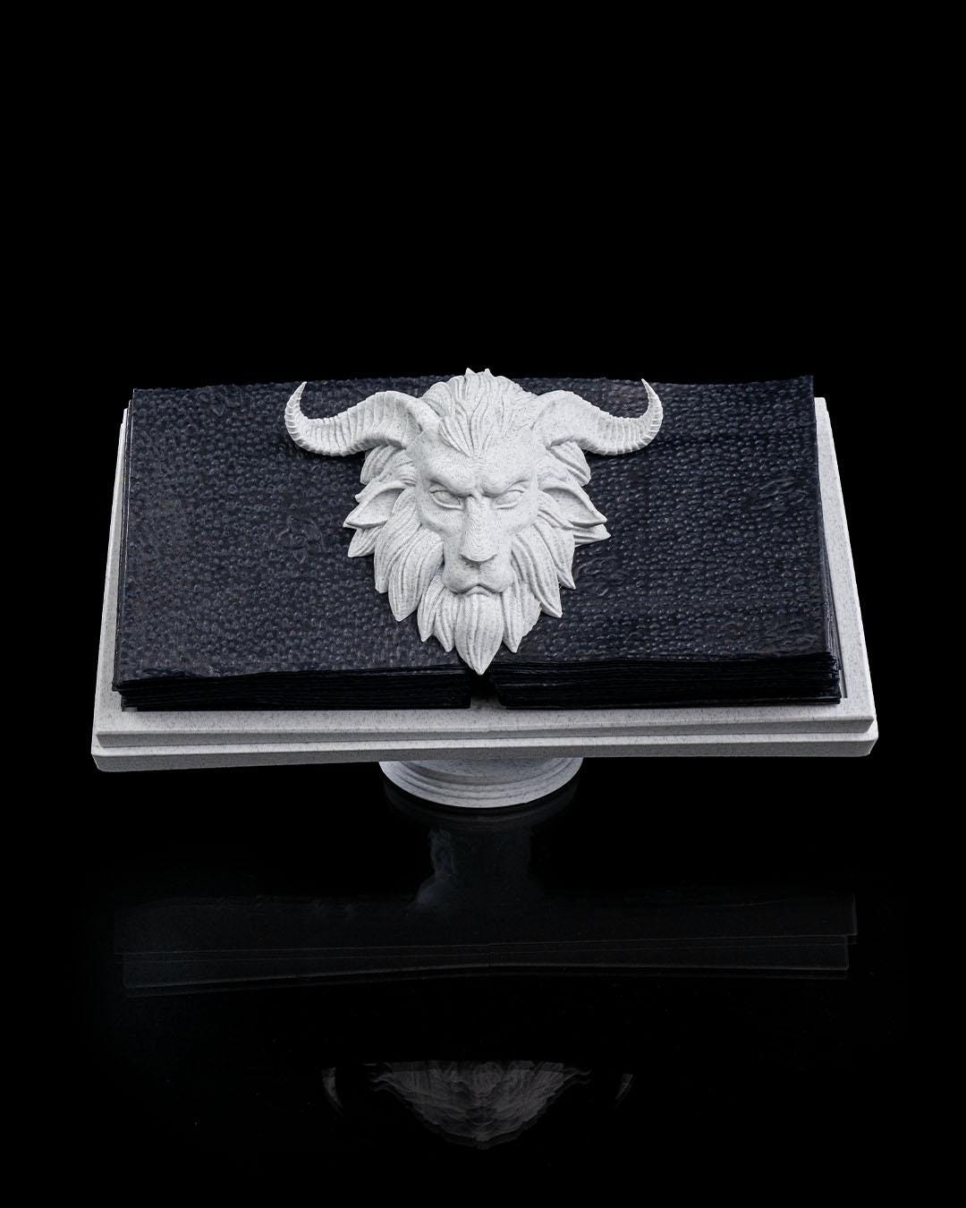 The Guardian Napkin Holder, Halloween Spooky Party Decoration, Whimsical Seasonal Display, Haunted House Accent, Fun Fal
