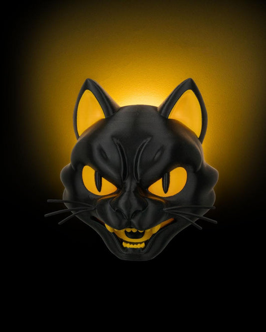 Cat Gaze Plug-in Lamp, Colorful Halloween Light Decor for Spooky Home, Party & Seasonal Display