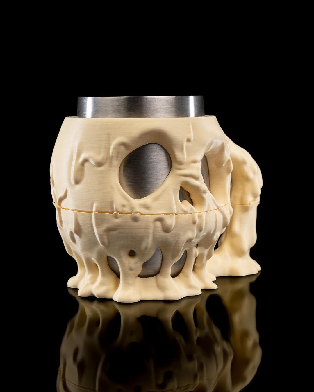 Drip ‘n’ Sip Cup Holder, Halloween Spooky Party Decoration, Whimsical Seasonal Display, Haunted House Accent, Fun Fall H